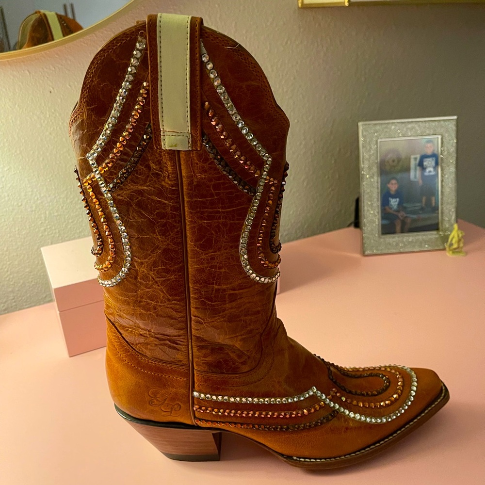 Gypsy luxe rhinestone boots